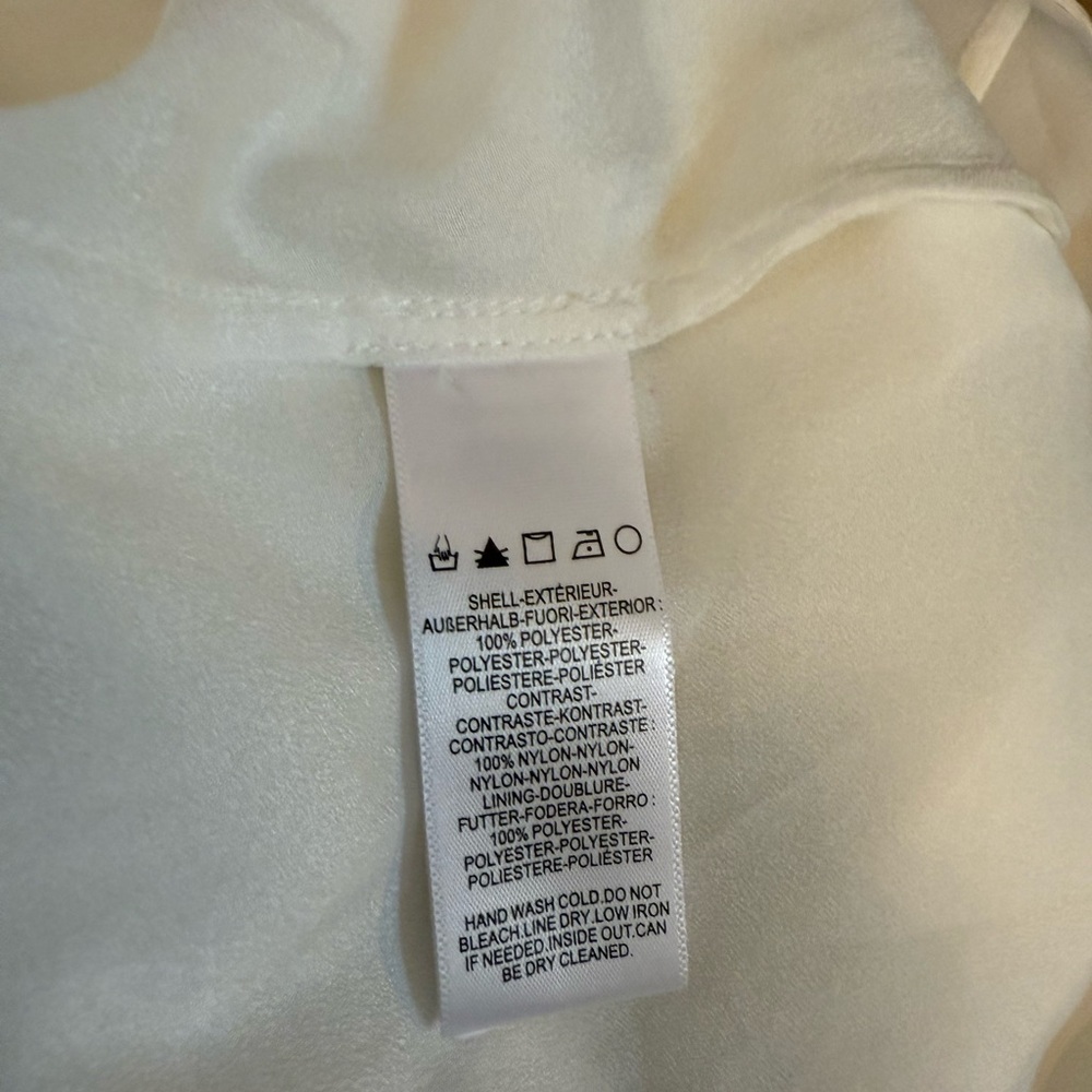 Dress the Population White Sequin and Floral Dress size XL. Fits Size 10/12 - Picture 8 of 8
